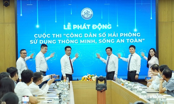 Cuộc thi “Công dân số Hải Phòng - sử dụng thông minh, sống an toàn năm 2025”